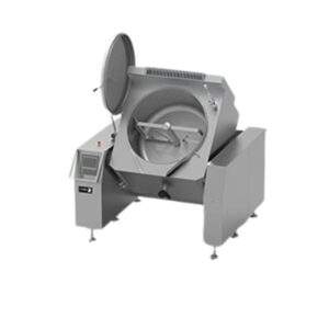 Marmita Rectangular Basculante Automática con Mezclador y Monitor PLC a Vapor Fagor